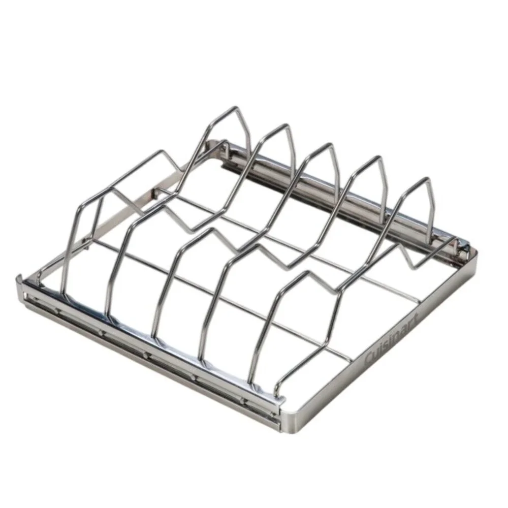 Cuisinart Four Rib Folding Rack New In Box - Picture 3 of 7